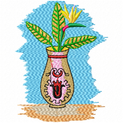 Flowers Embroidery Design 11